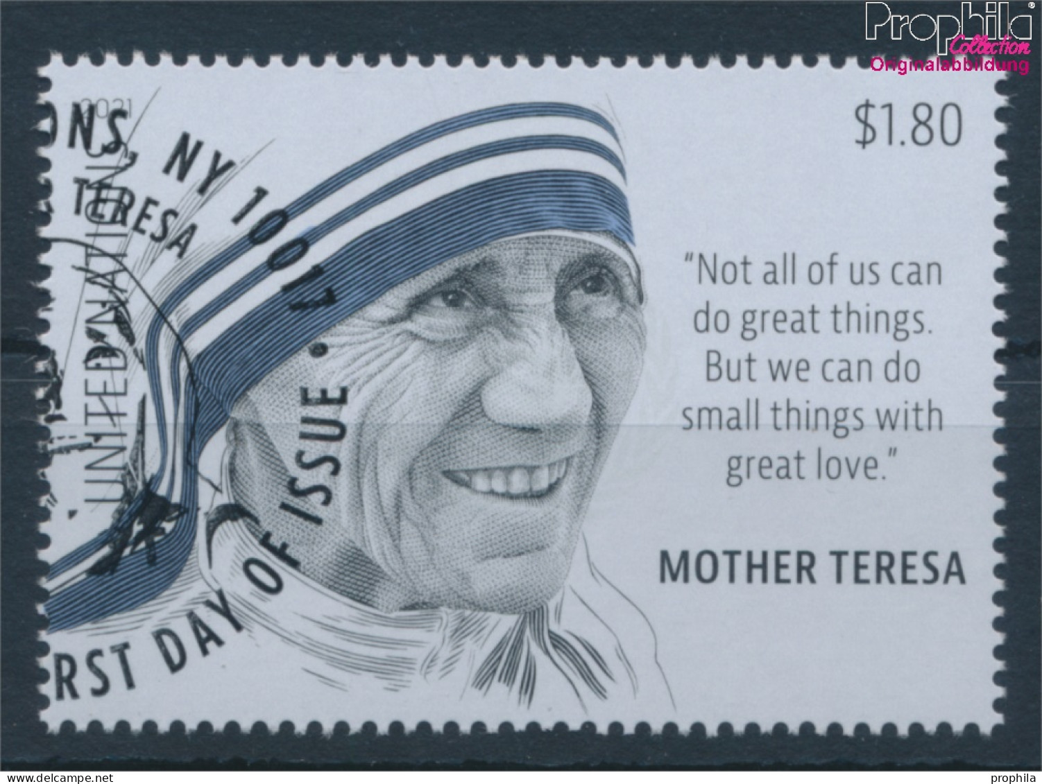 UNO - New York 1803 (kompl.Ausg.) Gestempelt 2021 Mutter Teresa (10159869 - Gebruikt