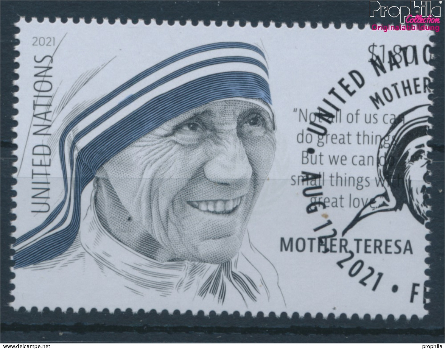 UNO - New York 1803 (kompl.Ausg.) Gestempelt 2021 Mutter Teresa (10159870 - Gebruikt