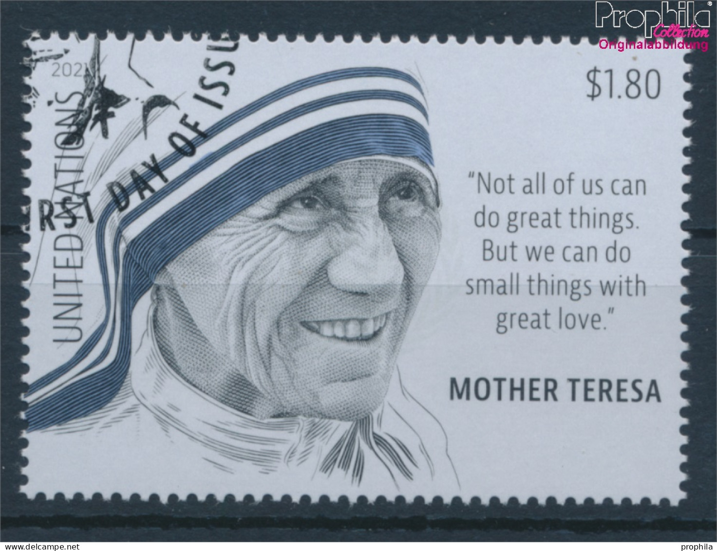 UNO - New York 1803 (kompl.Ausg.) Gestempelt 2021 Mutter Teresa (10159873 - Usados