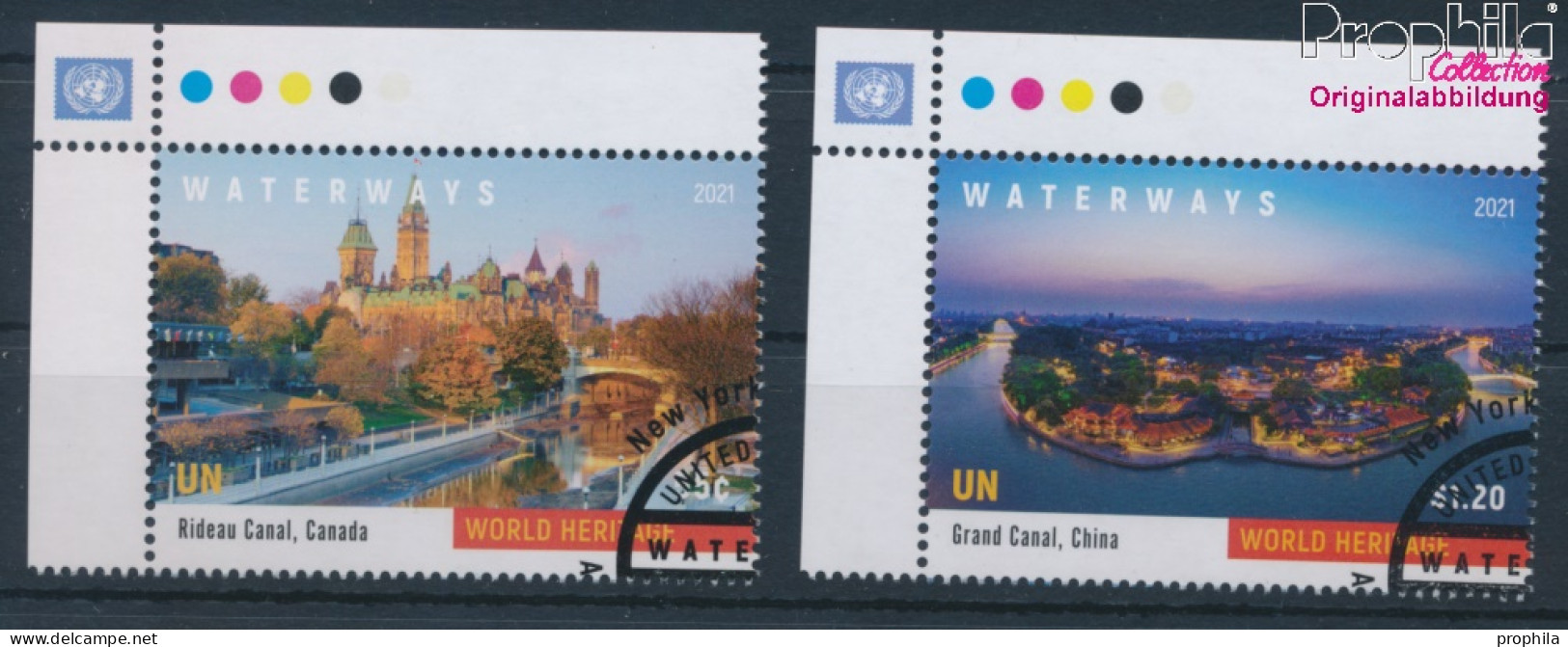 UNO - New York 1804-1805 (kompl.Ausg.) Gestempelt 2021 UNESCO Welterbe (10159835 - Used Stamps