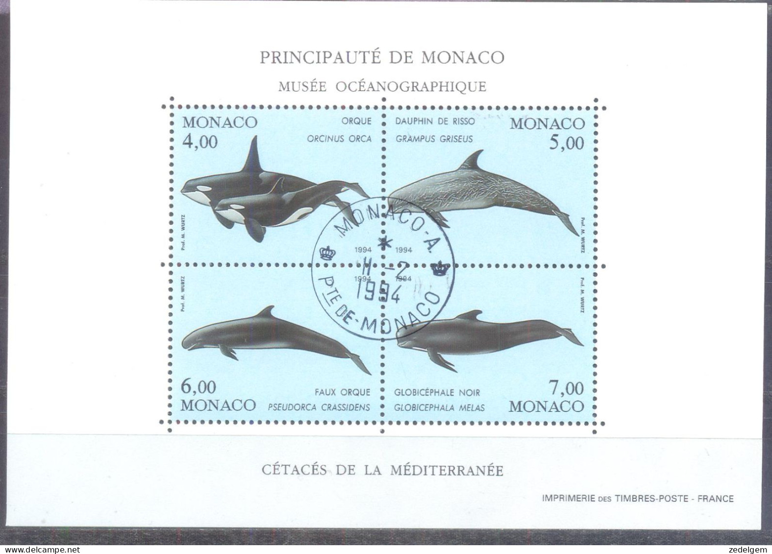 MONACO   (GES340) XC - Used Stamps