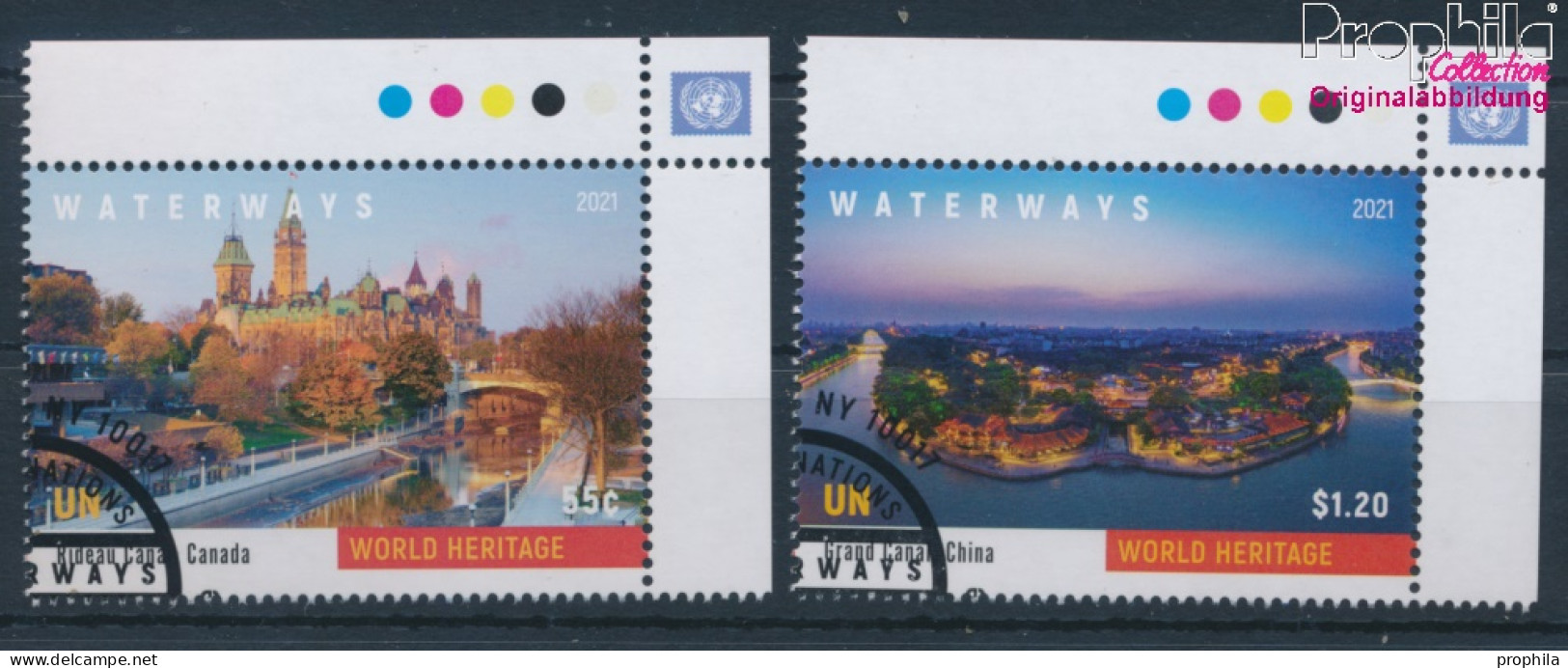 UNO - New York 1804-1805 (kompl.Ausg.) Gestempelt 2021 UNESCO Welterbe (10159836 - Used Stamps