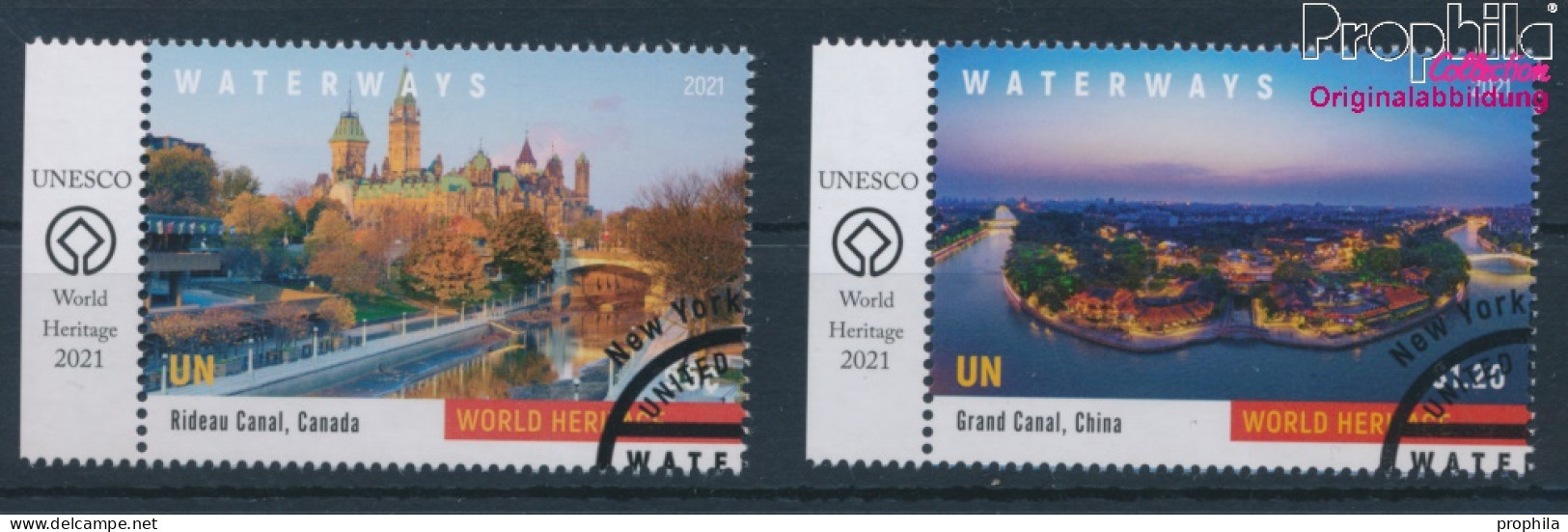 UNO - New York 1804-1805 (kompl.Ausg.) Gestempelt 2021 UNESCO Welterbe (10159843 - Used Stamps