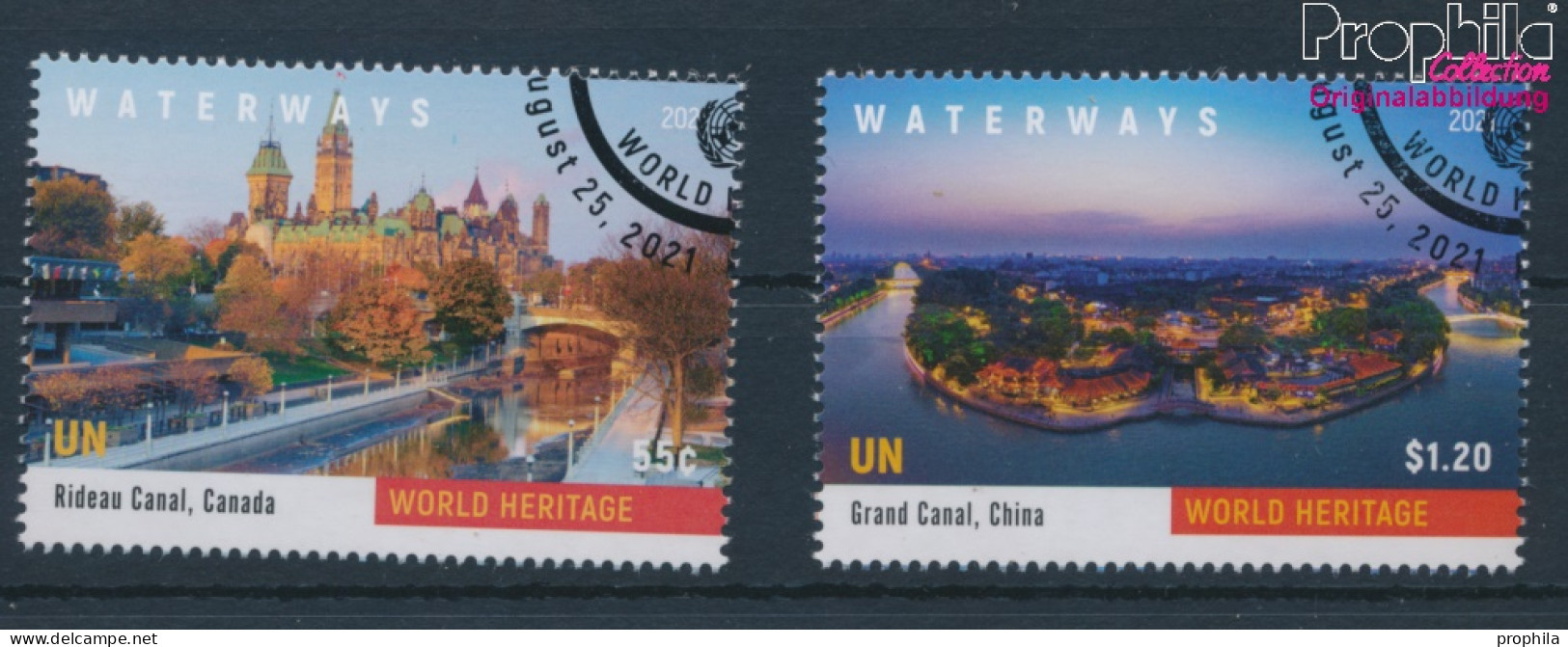 UNO - New York 1804-1805 (kompl.Ausg.) Gestempelt 2021 UNESCO Welterbe (10159853 - Used Stamps