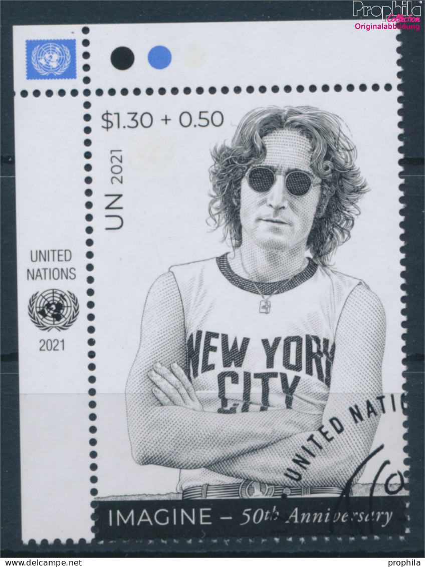 UNO - New York 1812 (kompl.Ausg.) Gestempelt 2021 Imagine Von John Lennon (10159815 - Usati