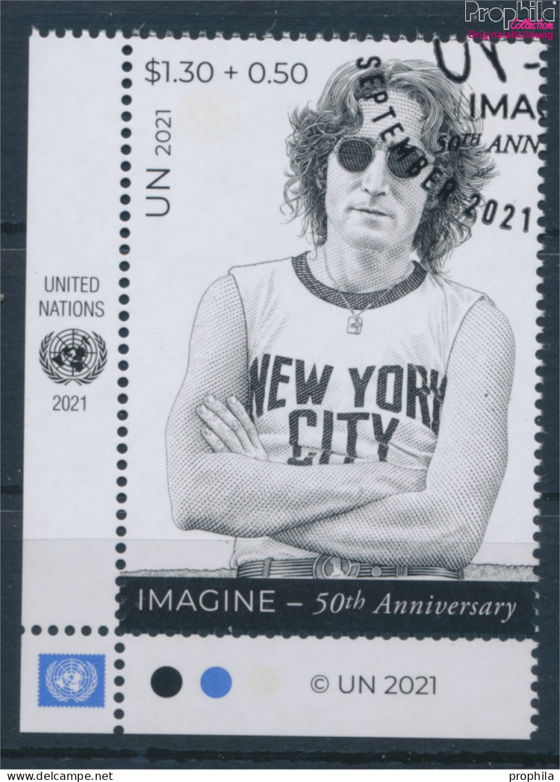 UNO - New York 1812 (kompl.Ausg.) Gestempelt 2021 Imagine Von John Lennon (10159820 - Gebraucht