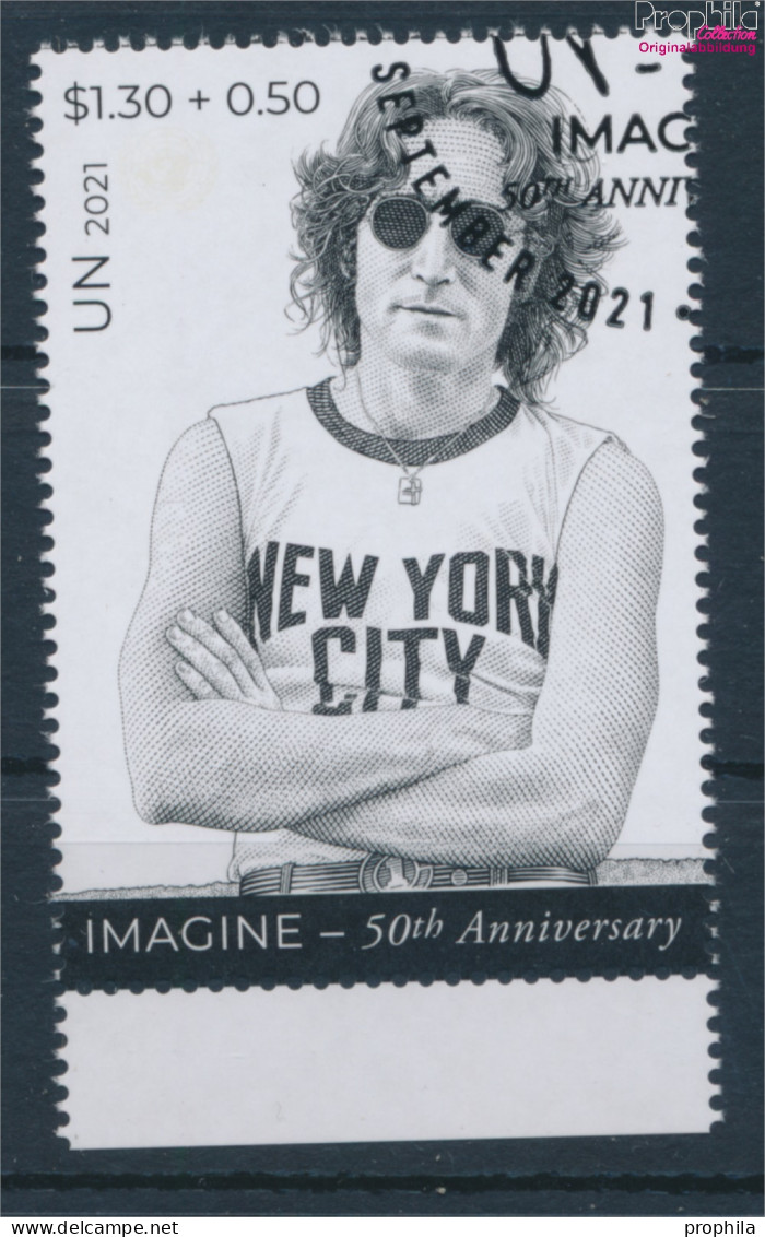 UNO - New York 1812 (kompl.Ausg.) Gestempelt 2021 Imagine Von John Lennon (10159822 - Usati