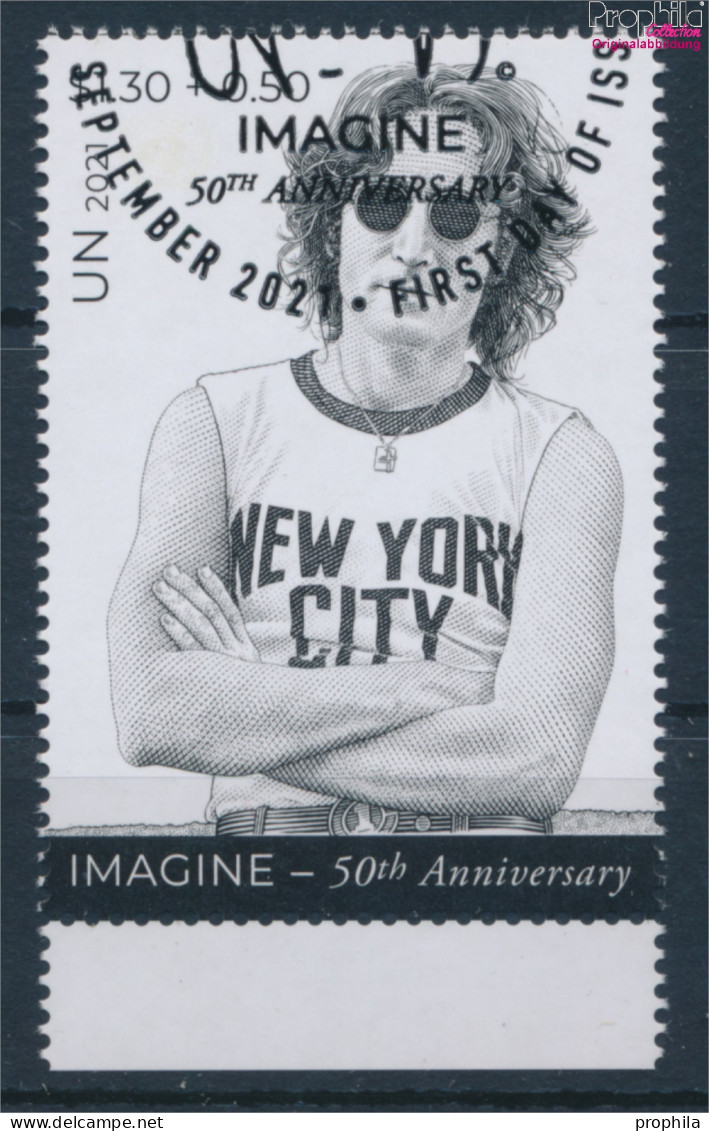 UNO - New York 1812 (kompl.Ausg.) Gestempelt 2021 Imagine Von John Lennon (10159823 - Usados