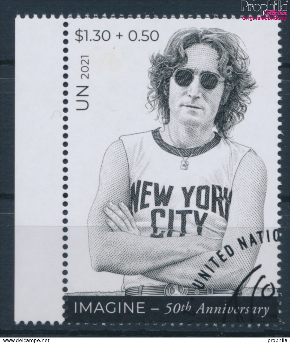 UNO - New York 1812 (kompl.Ausg.) Gestempelt 2021 Imagine Von John Lennon (10159825 - Usati