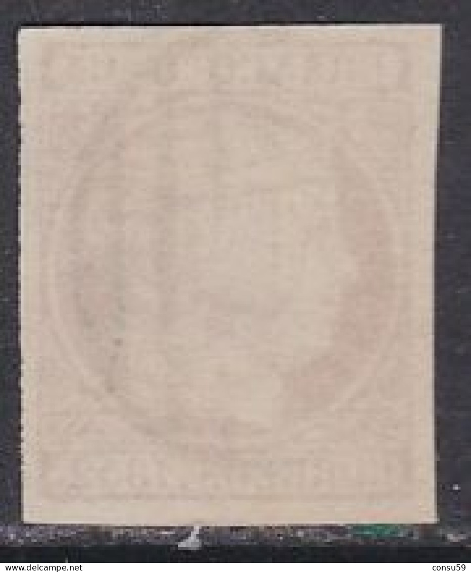 1852-ED. 12 -ISABEL II- 6 CUARTOS ROSA-USADO PARRILLA NEGRA- LUJO - Usados