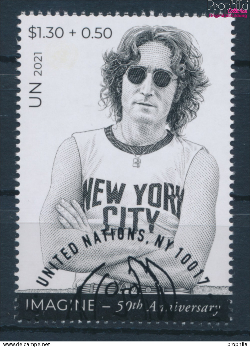 UNO - New York 1812 (kompl.Ausg.) Gestempelt 2021 Imagine Von John Lennon (10159828 - Gebraucht