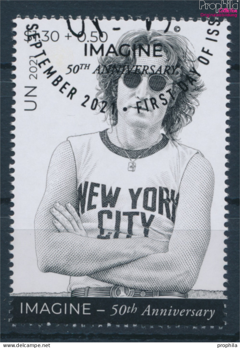 UNO - New York 1812 (kompl.Ausg.) Gestempelt 2021 Imagine Von John Lennon (10159833 - Gebraucht