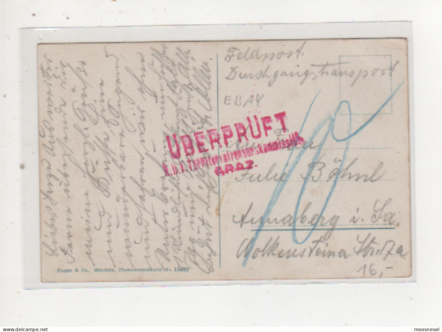 Antike Postkarte  Selztal Mit Gr. Pyhrgass U. Scheiblingstein - Selzthal