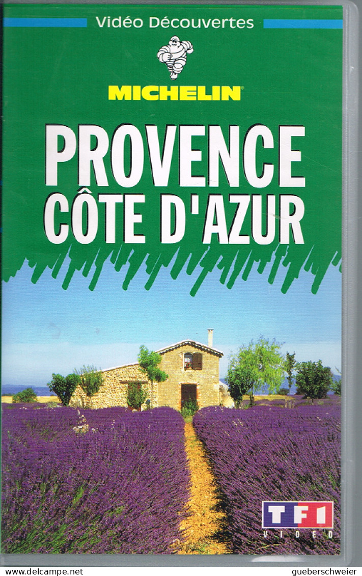 K7 VHS - PROVENCE COTE D'AZUR De Michelin - Dokumentarfilme