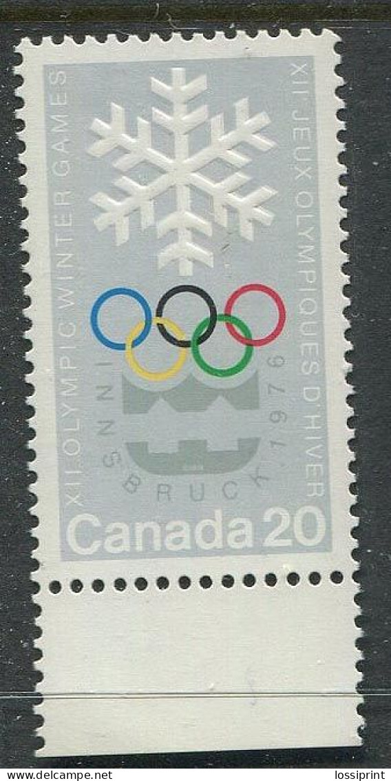 Canada:Unused Stamp Innsbruck Olympic Games 1976, MNH - Inverno1964: Innsbruck