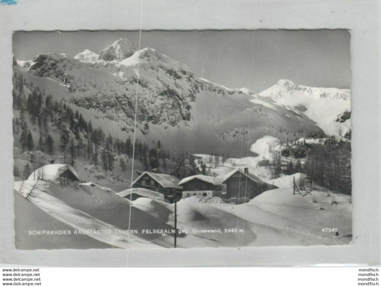 Felseralm 1962 - Schiparadies Radstätter Tauern - Obertauern