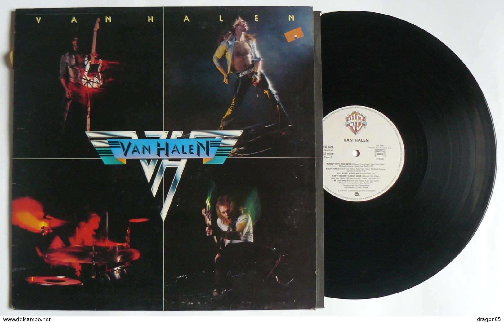 LP VAN HALEN : Van Halen 1 - WB Records 56 470 - Germany - 1978 - Sonstige - Englische Musik