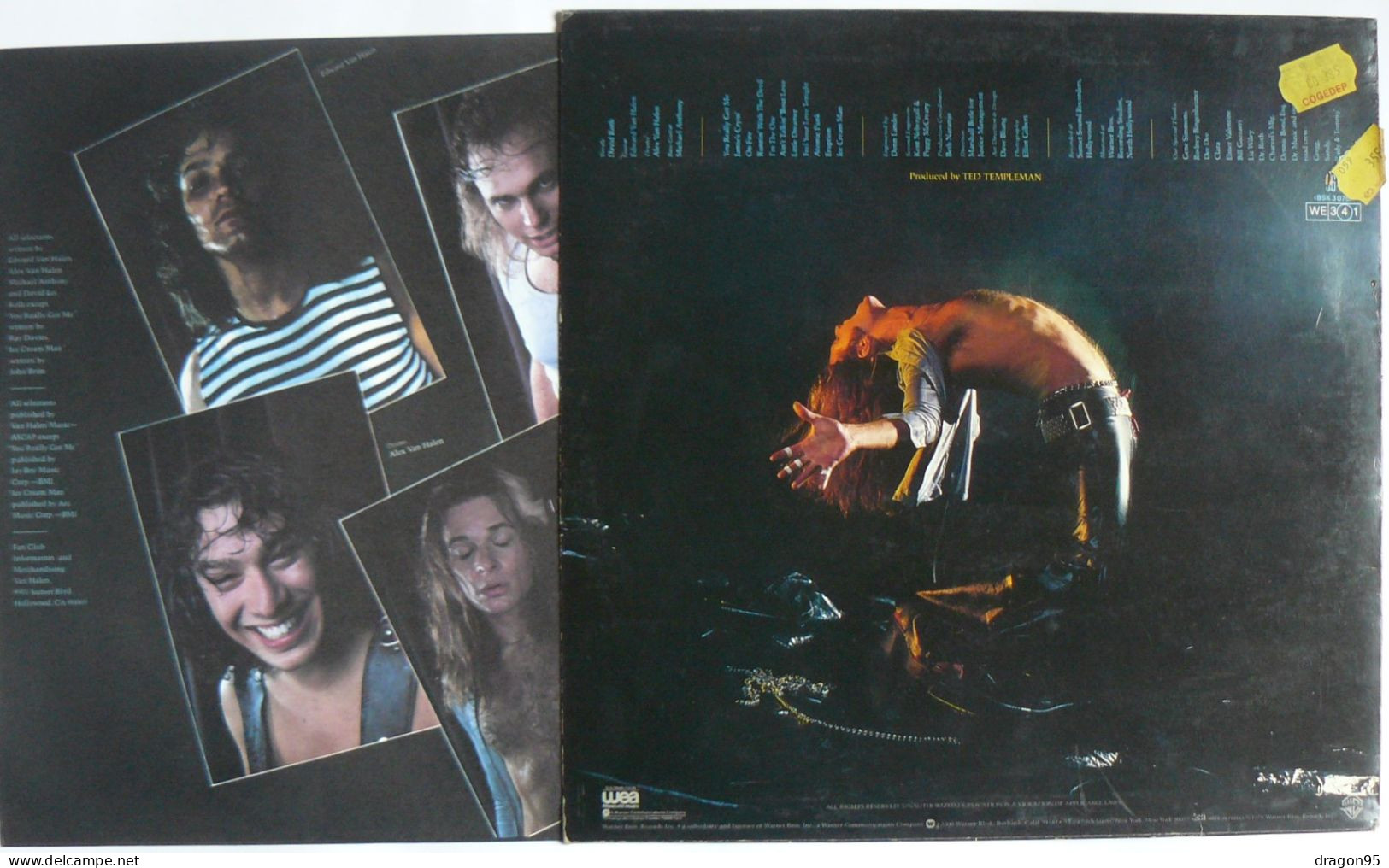 LP VAN HALEN : Van Halen 1 - WB Records 56 470 - Germany - 1978 - Andere - Engelstalig