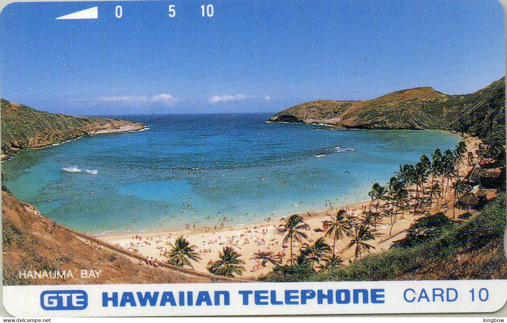 Hawaii N°06 - 1990 Hanauma Bay (Bronze Reverse) 20.000ex. Mint - Hawaï