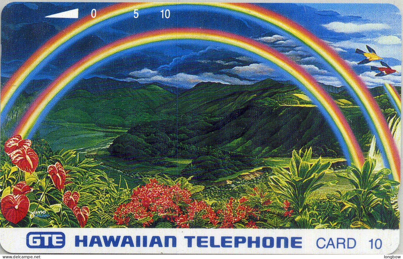 Hawaii N°15 - 1991 Rainbow Valley 9.000ex. Mint - Hawaï