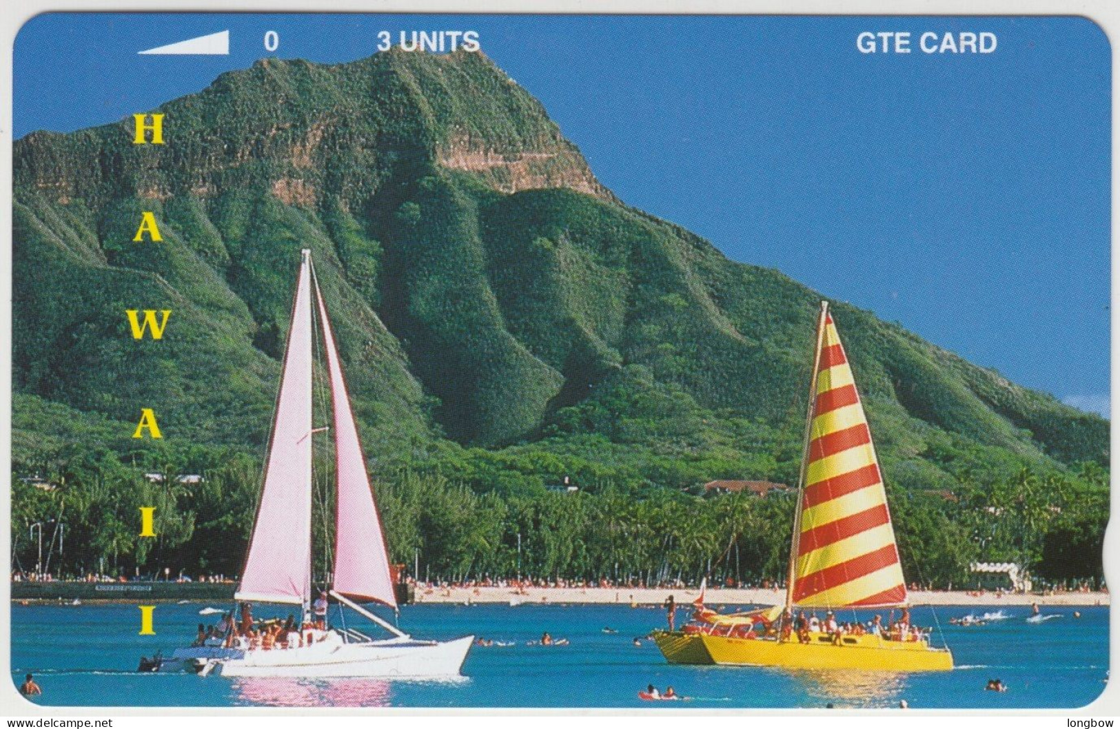 Hawaii N°21 - 1992 Diamond Head Sailboats 4.000ex. Mint - Hawaii