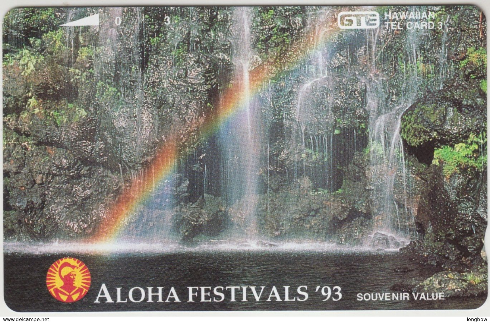Hawaii N°38 - 1993 - Aloha Festival Rainbow Falls 2.500ex. Mint - Hawaï