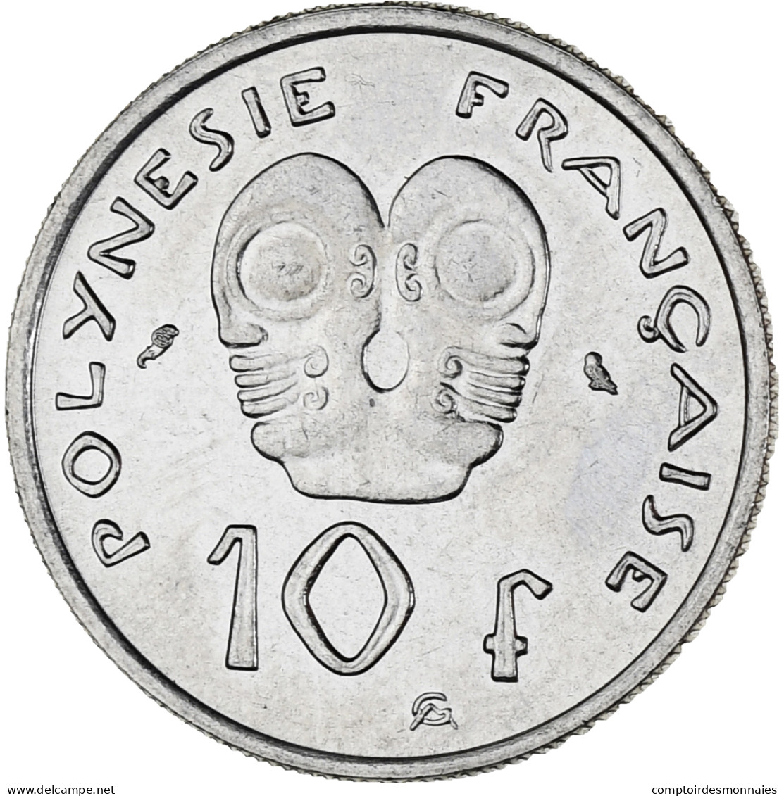 Polynésie Française, 10 Francs, 1972, Paris, SPL, Nickel, KM:8 - Polynésie Française