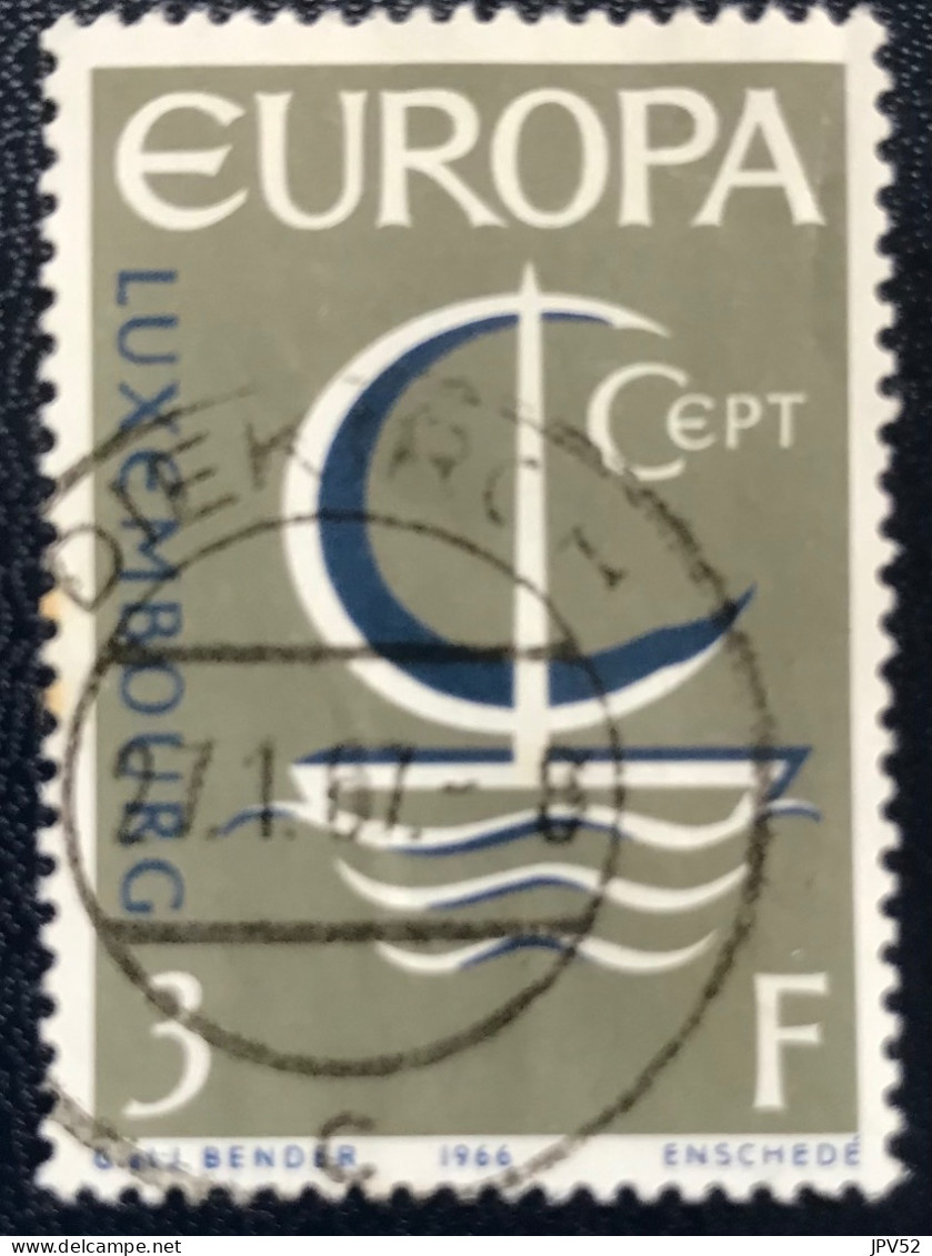 Luxembourg - Luxemburg - C18/28 - 1966 - (°)used - Michel 733 - Europa - Zeilschip - Oblitérés