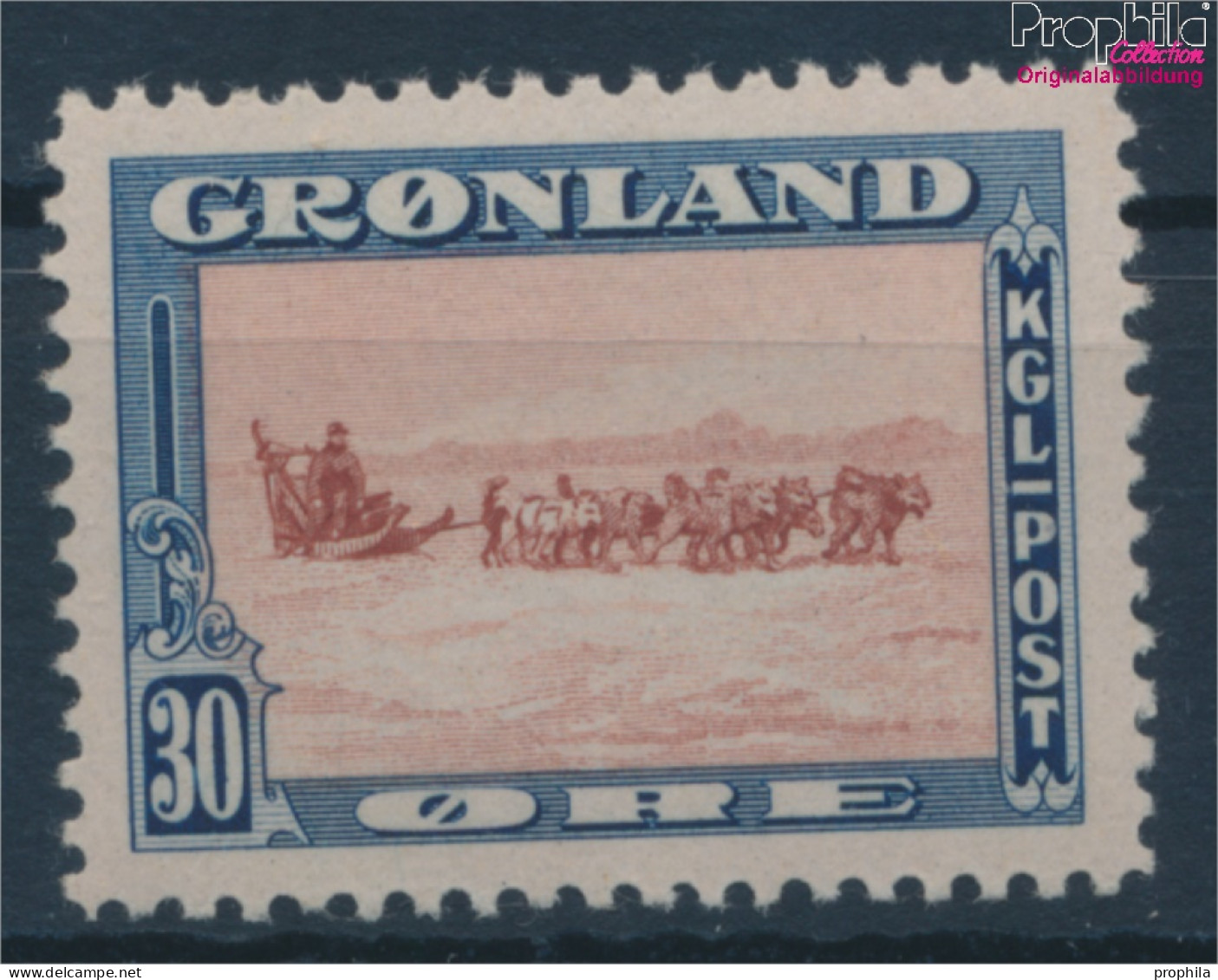 Dänemark - Grönland 13 Mit Falz 1945 New Yorker Ausgabe (10176670 - Ongebruikt