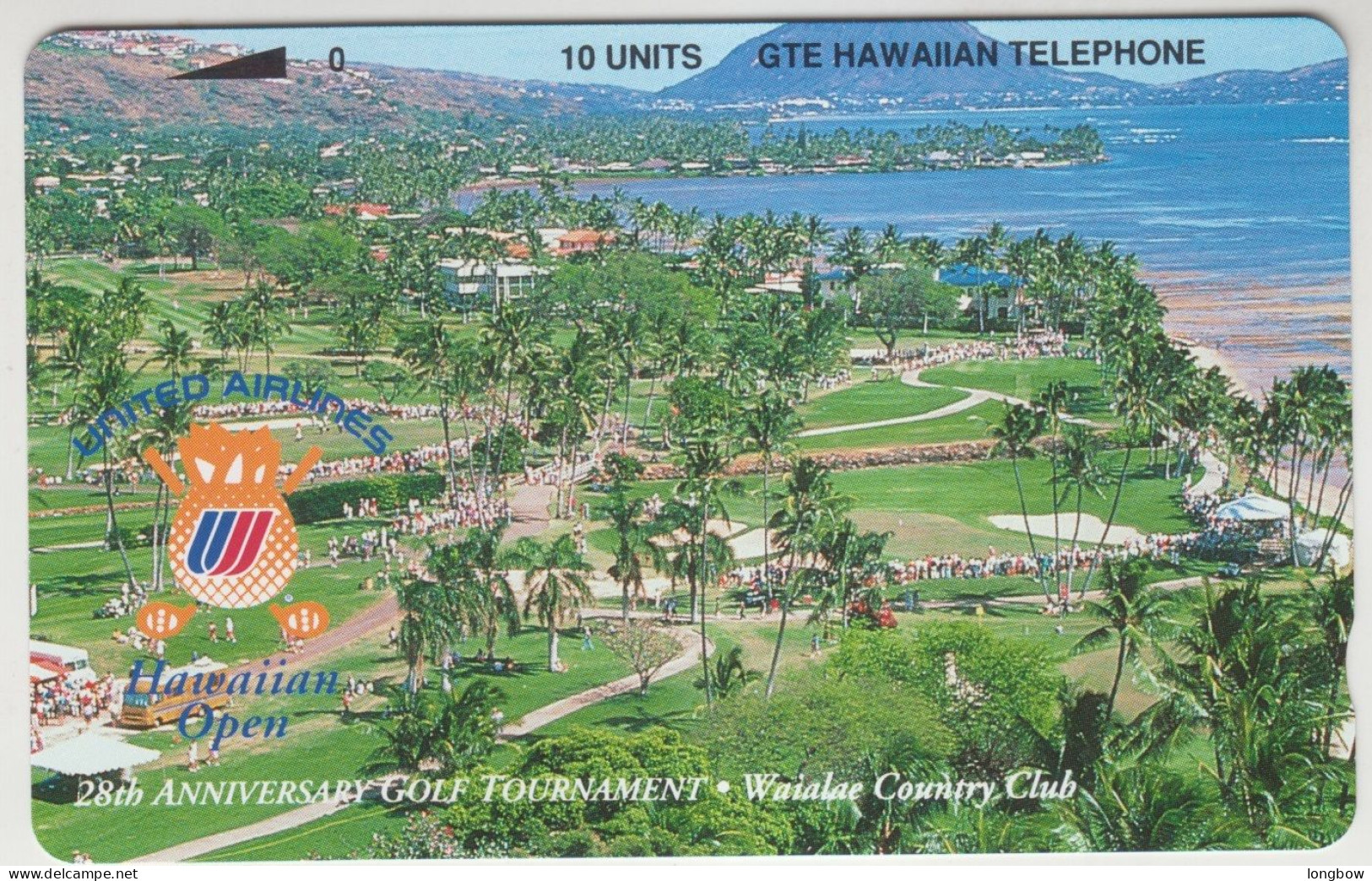 Hawaii Private Cards N°06 - 1993 28th Hawaiian Golf Open 2.000ex. Mint RR - Hawaï