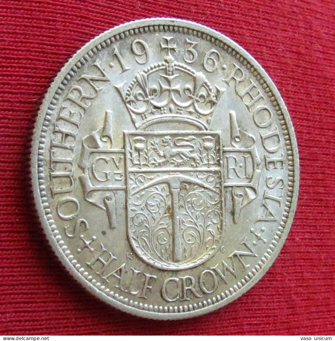South Rhodesia 1/2 Crown 1936 - Rhodesië
