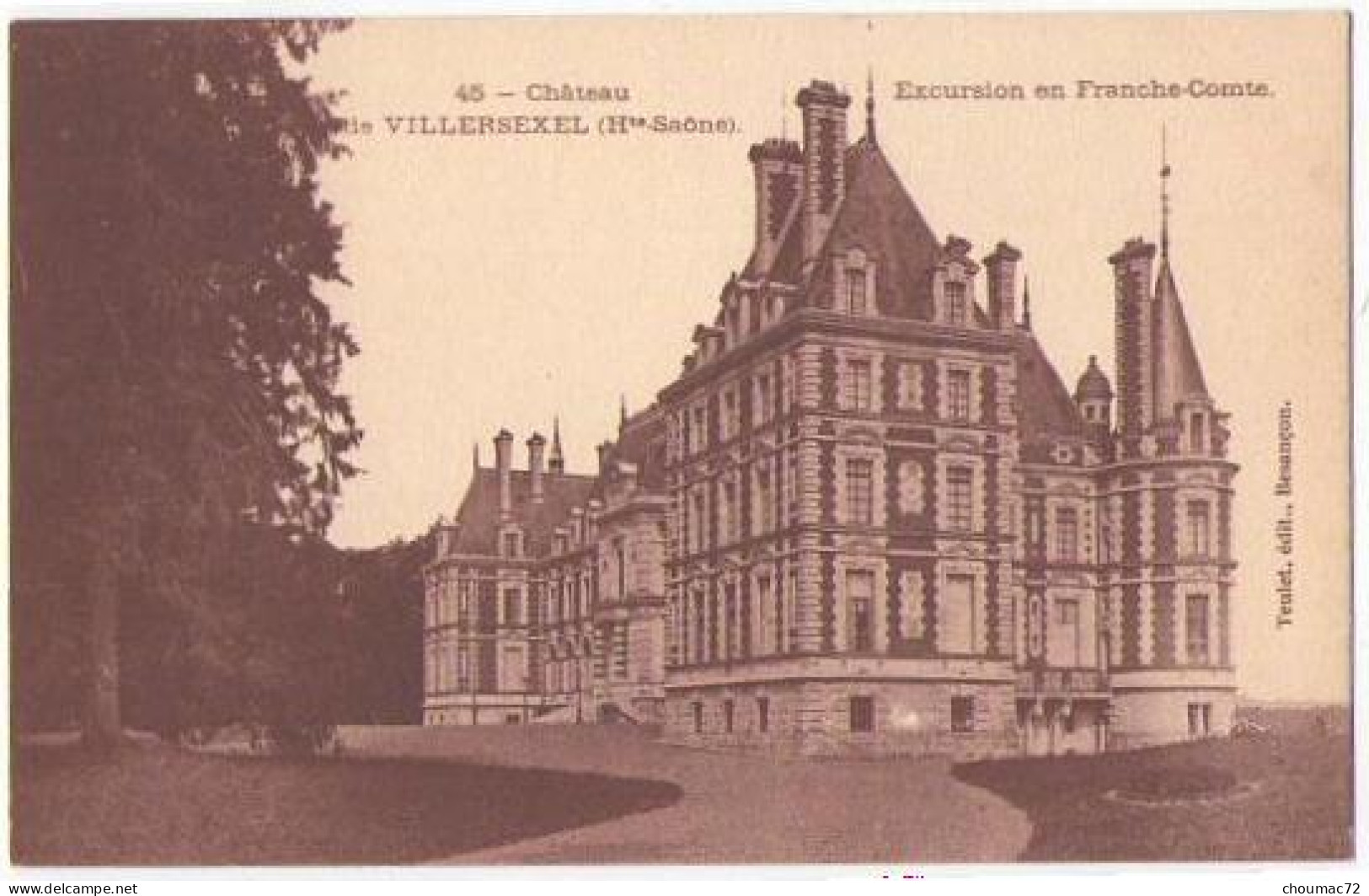 (70) 049, Villersexel, Teulet 45, Château - Villersexel