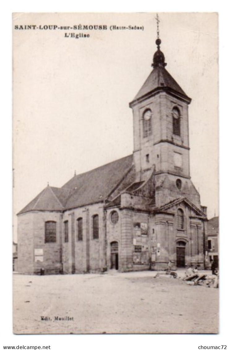 (70) 167, Saint St Loup Sur Semouse, Mouillet, L'Eglise - Saint-Loup-sur-Semouse