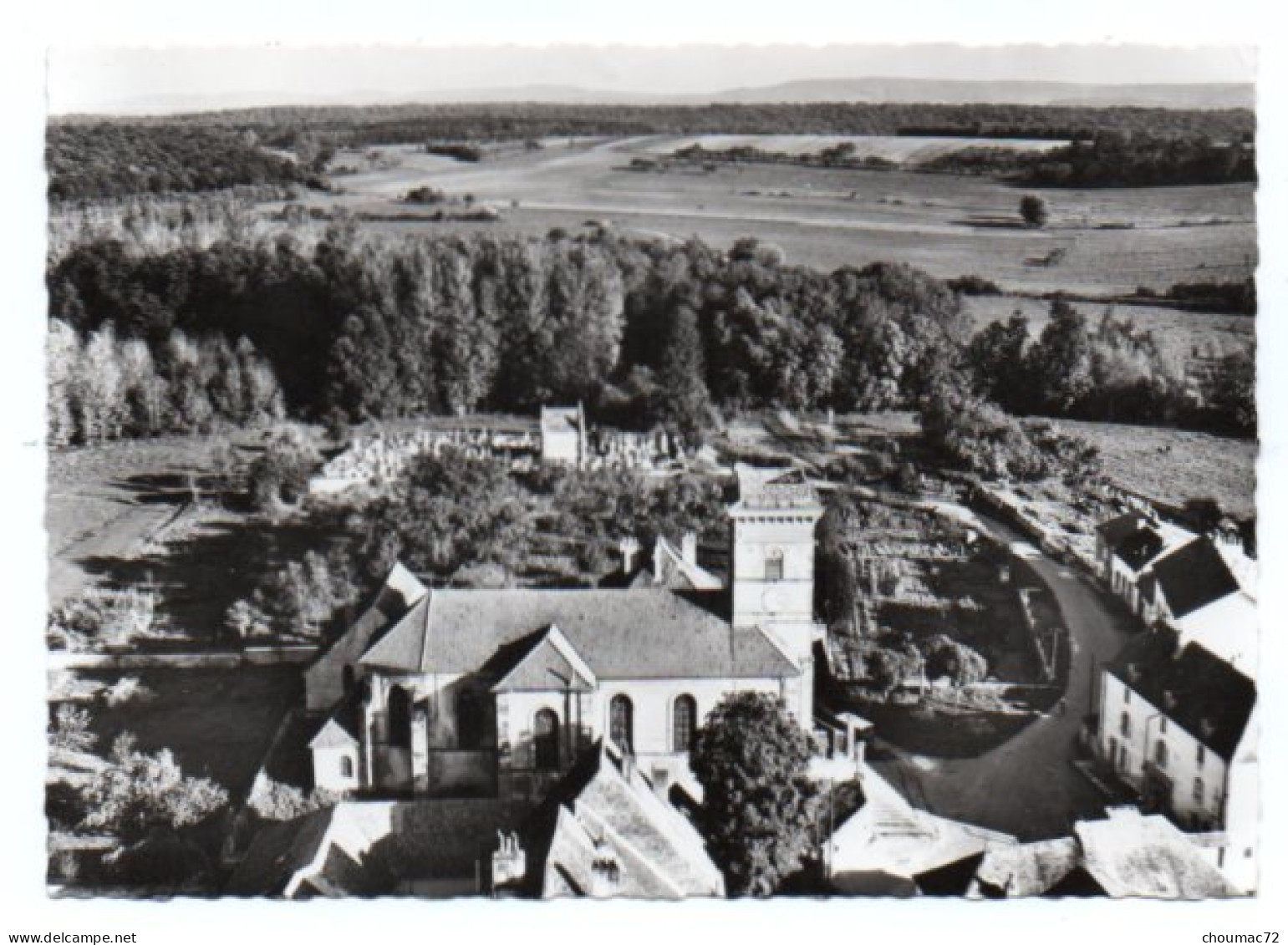 GF (70) 172, Amance, Sofer 3, Vue Aérienne, L'Eglise - Amance