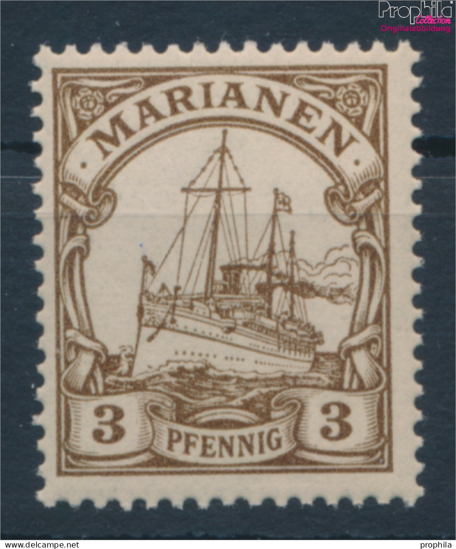 Marianen (Dt. Kolonie) 7 Postfrisch 1901 Schiff Kaiseryacht Hohenzollern (10181710 - Islas Maríanas