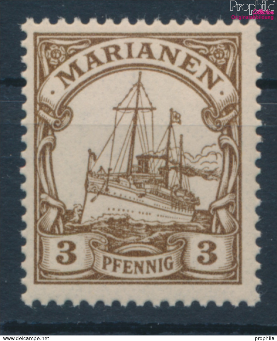 Marianen (Dt. Kolonie) 7 Postfrisch 1901 Schiff Kaiseryacht Hohenzollern (10181720 - Mariana Islands