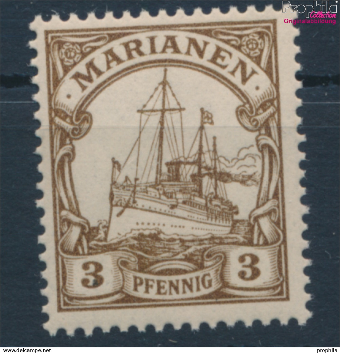 Marianen (Dt. Kolonie) 7 Postfrisch 1901 Schiff Kaiseryacht Hohenzollern (10181741 - Mariana Islands