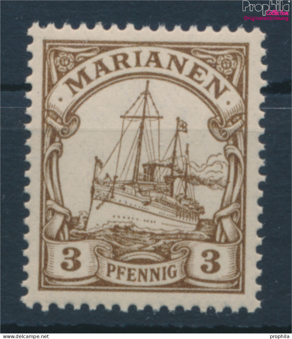 Marianen (Dt. Kolonie) 7 Postfrisch 1901 Schiff Kaiseryacht Hohenzollern (10181747 - Mariana Islands