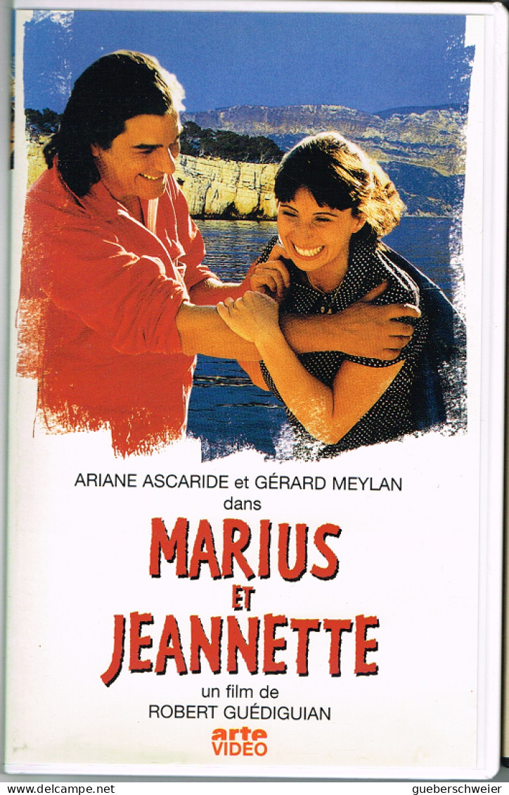 K7 VHS - MARIUS ET JEANNETTE  Avec Ariane Ascaride Et Gérard Meylan - Komedie