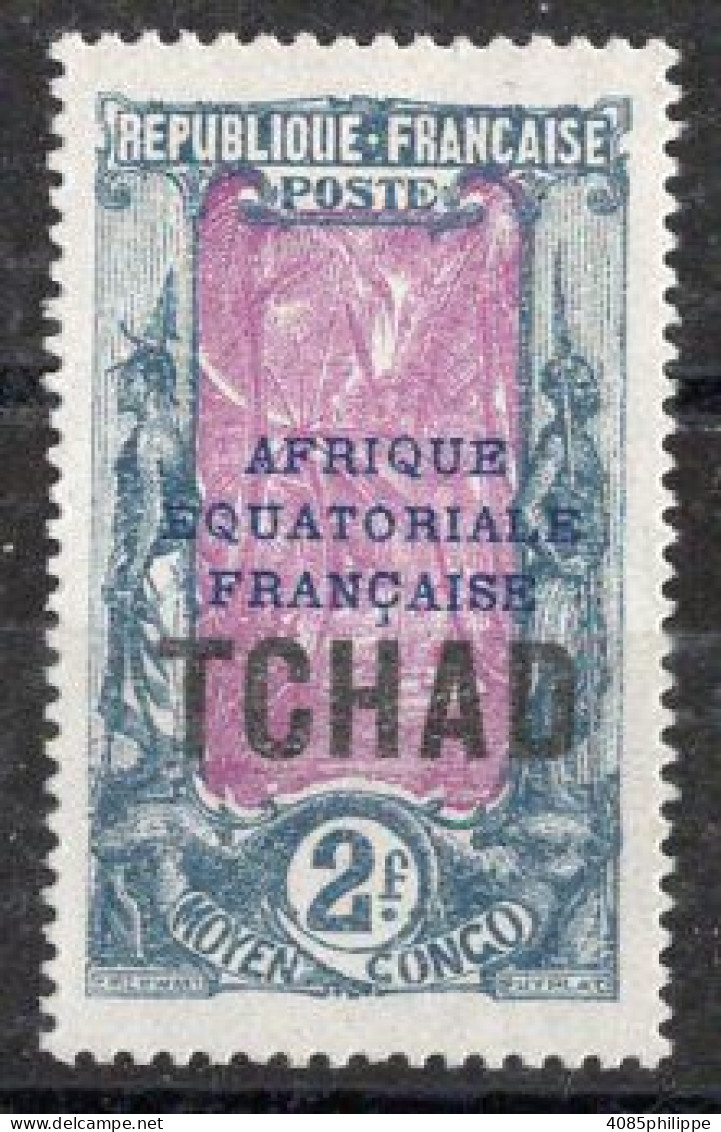 TCHAD Timbre-Poste N°35* Neuf Charnière TB Cote 4€00 - Ungebraucht