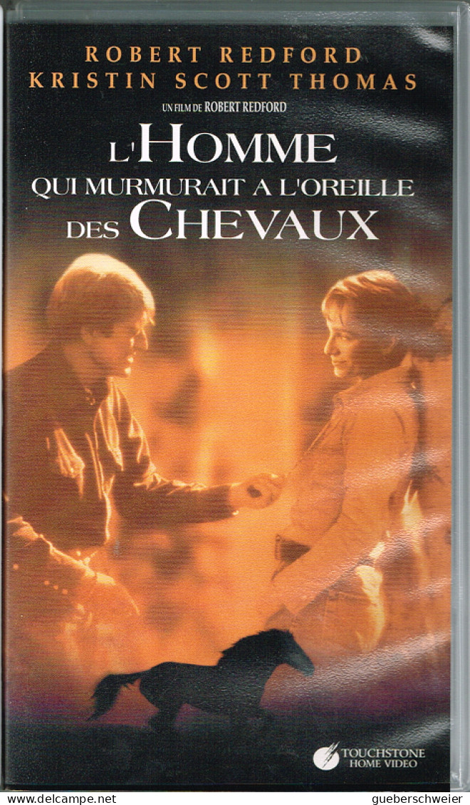 K7 VHS - L'HOMME QUI MURMURAIT A L'OREILLE DES CHEVAUX Avec Robert Redford Et Kristin Scott Thomas - Klassiker