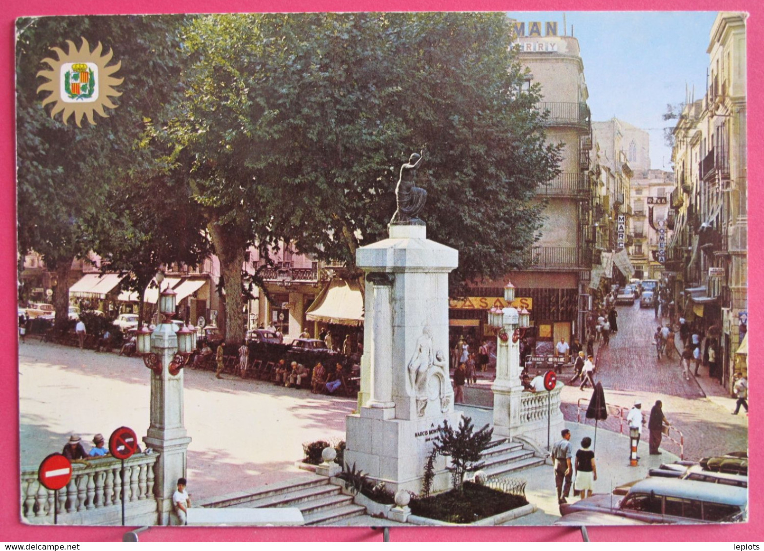 Espagne - Figueras - Rambla - Monumento A Narcis Monturiol - Gerona