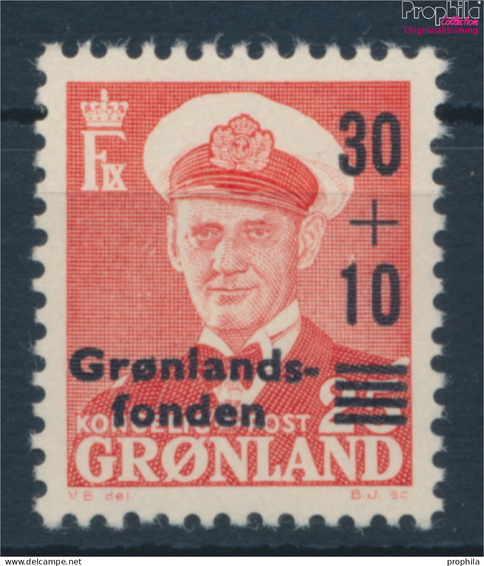 Dänemark - Grönland 43 (kompl.Ausg.) Postfrisch 1959 König Frederik IX. (10176674 - Ungebraucht