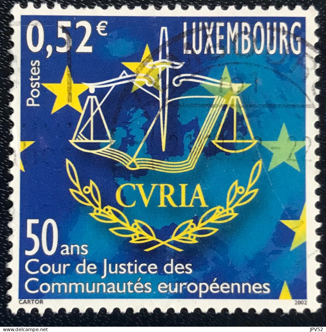 Luxembourg - Luxemburg - C18/29 - 2002 - (°)used - Michel 1563 - Europese Instituten - Gebraucht