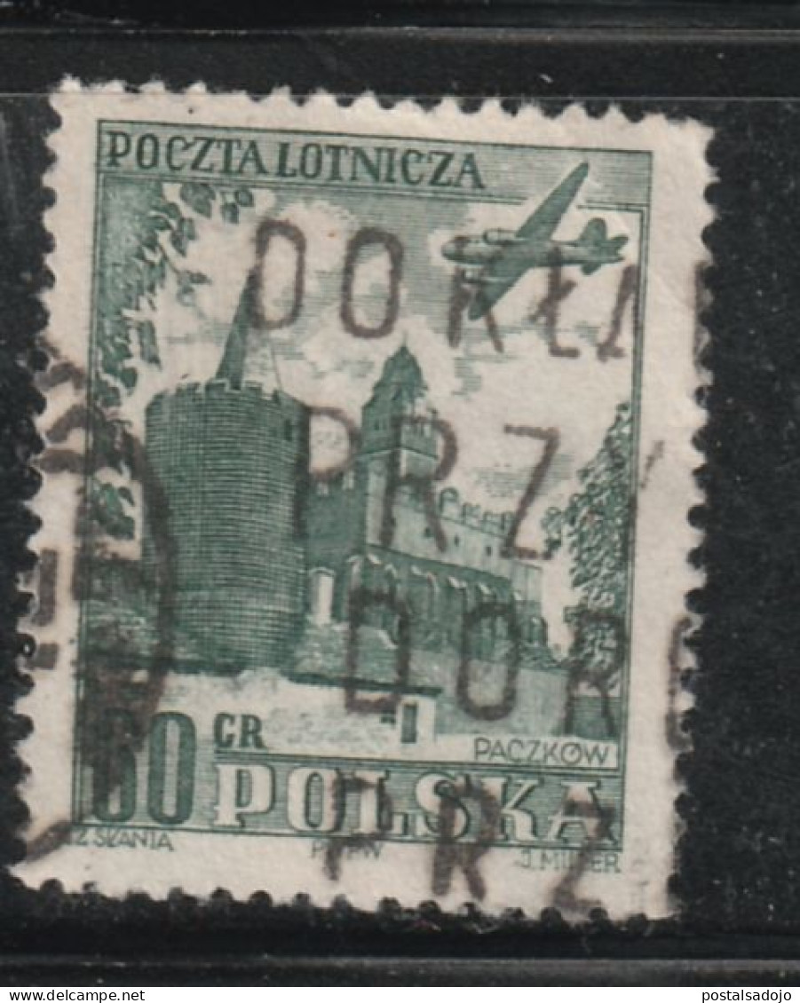 POLOGNE 529 // YVERT 34 // 1954 - Usati