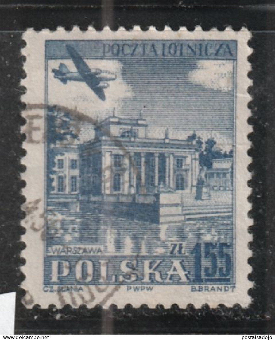 POLOGNE 530 // YVERT 38 // 1954 - Usati