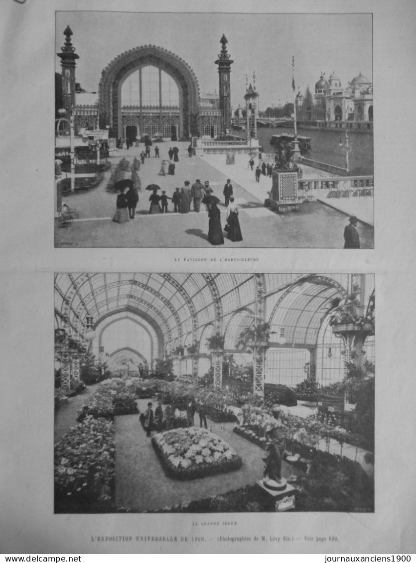 1900 EXPOSITION UNIVERSELLE PARIS 7 JOURNAUX ANCIENS - Sonstige & Ohne Zuordnung