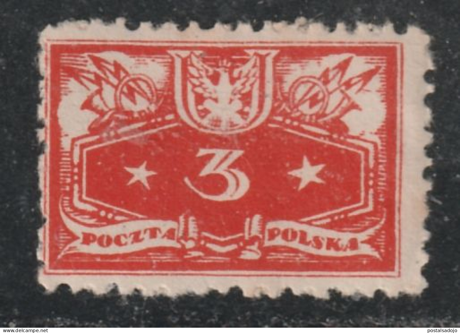 POLOGNE 531 // YVERT 1 (SERVICE) // 1920 - Segnatasse