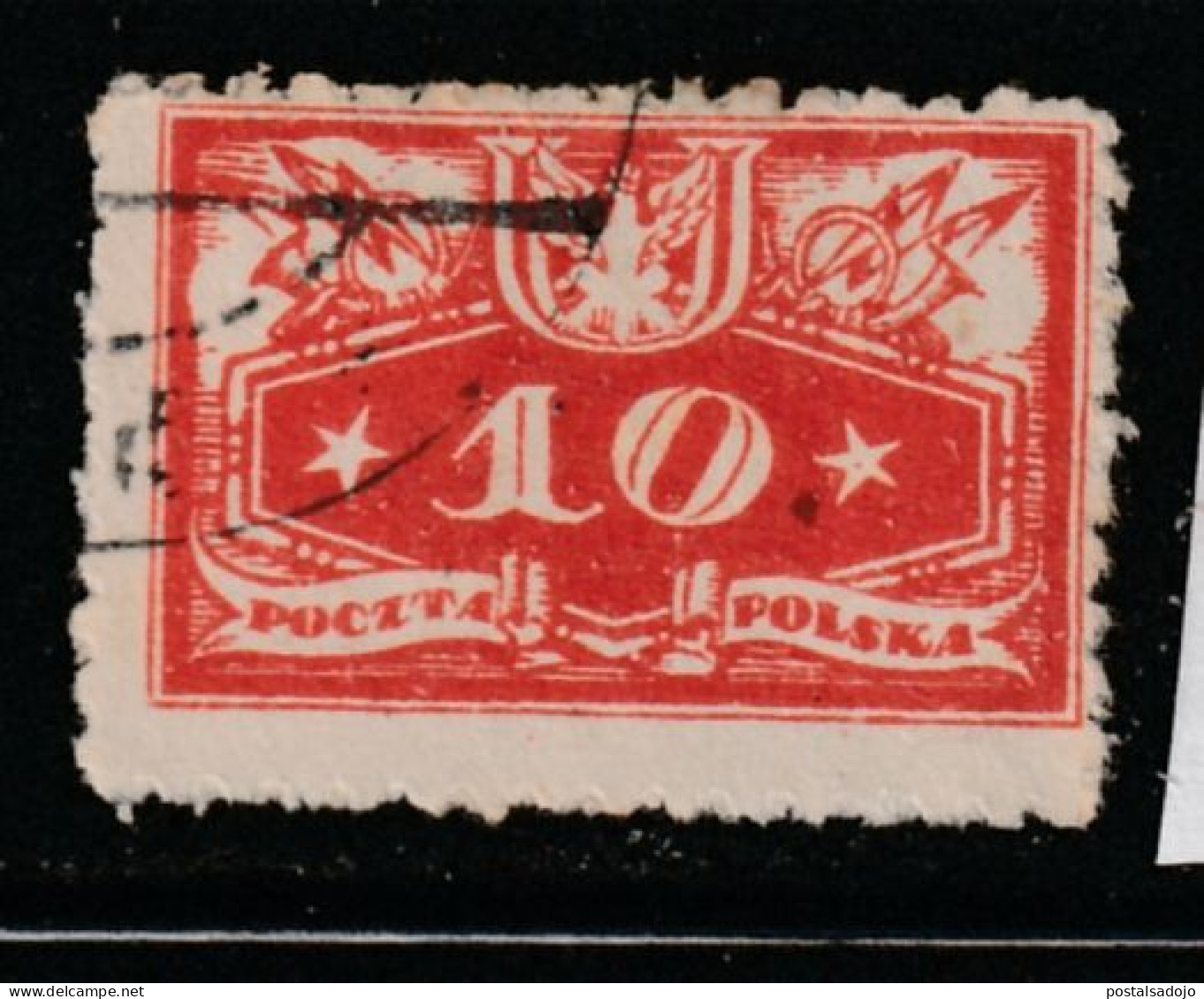 POLOGNE 532 // YVERT 3 (SERVICE) // 1920 - Portomarken