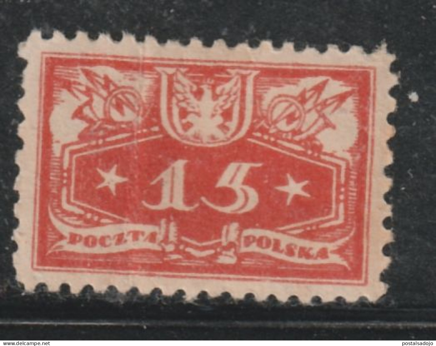 POLOGNE 533 // YVERT 4 (SERVICE) // 1920 - Taxe